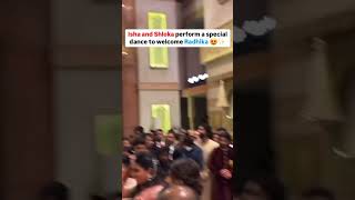 radhika welcome dance ambani wedding dance trending viral video [upl. by Downe]