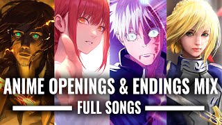 Anime Openings amp Endings Mix Full Songs [upl. by Peyter624]