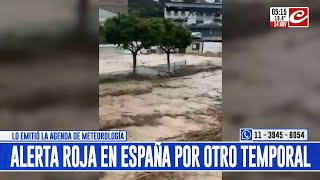 Alerta roja en España el terror de los habitantes ante un nuevo temporal [upl. by Eidoj520]