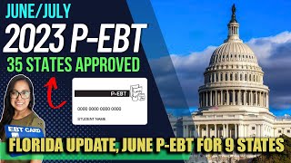 NEW 2023 PEBT UPDATE MAYJUNE 120240 PAYMENTS 9 STATES ALL States Approved [upl. by Suitangi]