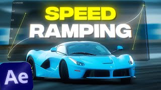 Super Smooth Slow Motion In After Effects  Speed Ramping Tutorial [upl. by Cinom]