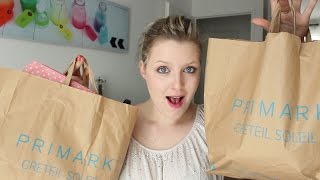 Haul  Primark Créteil Soleil Sephora Grand Optical [upl. by Wildee]