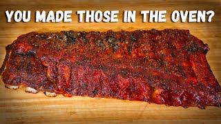 EASY Baby Back Ribs In The Oven  The Perfect Oven Ribs [upl. by Kylie]