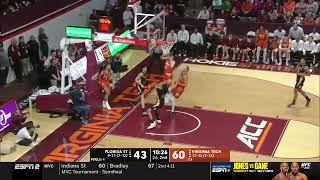 Rodney Rice  Scoring Highlights  Freshman SZN  Virginia Tech 2223  TRANSFER TO MARYLAND [upl. by Roleat]