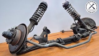 1973 Front Axle Restoration  Datsun 240Z Part 6 [upl. by Gnahc]