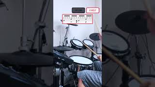 Drum Beat 13  16th Note Beat BothHanded HiHat Groove [upl. by Almeria]