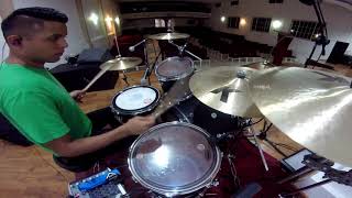 El Cielo y La Tierra  Julio Melgar  Drum Cover [upl. by Engamrahc]