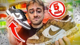 Comment NETTOYER ses SNEAKERS en 5 MINUTES [upl. by Gypsie]