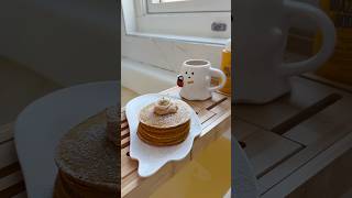 Fall morning routine 🍂🥞 fall asmr aesthetic morningroutine pumpkin pancakes breakfast cozy [upl. by Abbotson]