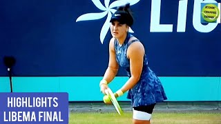 LIUDMILA SAMSONOVABIANCA ANDREESCUHIGHLIGHTS LIBEMA FINAL [upl. by Rayle]