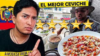 ¡Este es el mejor CEVICHE y TODO ECUADOR lo sabe 🇪🇨 [upl. by Nananne]