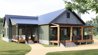 Small House Big Dreams   Cozy Cottage House Design [upl. by Hafital]