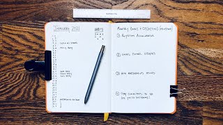 Minimalist Beginner Friendly Bullet Journal Setup [upl. by Zednanref]