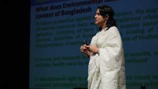 Exploring environmental justice in Bangladesh Syeda Rizwana Hasan at TEDxDhaka [upl. by Gena]