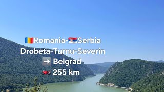 Motorcycle trip from Romania 🇷🇴 to Serbia 🇷🇸 255 km one day bmw motovlog [upl. by Lucie]