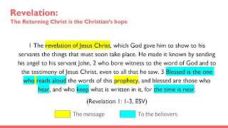 Revelation Lesson 02 Overview of Revelation [upl. by Znarf]