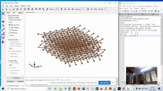 16 Crystal structure of Graphite using VESTA software [upl. by Cairns]