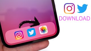 How to Save Instagram Videos to iPhone Camera Roll iOS 14 [upl. by Diarmuid]