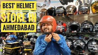 BEST HELMET STORE IN AHMEDABAD quotquotquot [upl. by Nnaytsirk]