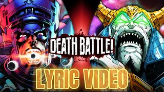 All Consuming Lyric Video  Galactus vs Unicron [upl. by Herald858]