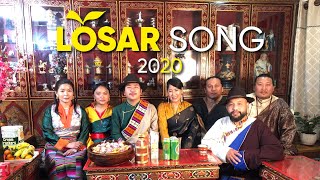 Tibetan Losar Song  ང་ཚོ་བོད་ཀྱི་ལོ་གསར།་ Tsering Gyurmey  Karma Tseten  Various Tibetan Artist [upl. by Nelle]