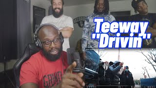 Teeway  Divin THE BROS HAD TO HEAR TEEWAY GoHamm Fam Reaction [upl. by Schellens]