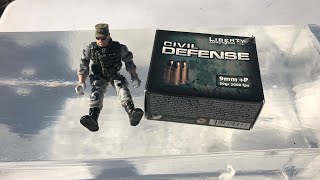 9mm Civil Defense Ballistic Gel Test 50gr  2k fps [upl. by Arita]