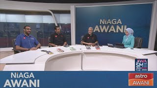 Niaga AWANI Jiwa SME Tingkat spektrum pasaran FampB Malaysia [upl. by Lucias]