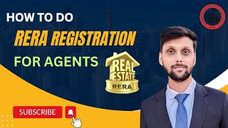 RERA registration for agents  how to apply RERA registration for agents  RERA registration [upl. by Oirotciv]