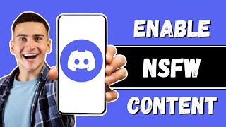 How To Enable NSFW Content on DISCORD iPhone amp Android [upl. by Halladba]