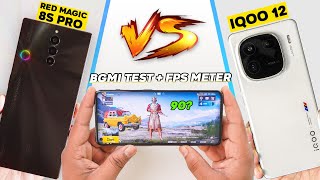 iQOO 12 vs Redmagic 8S Pro Max Gaming Comparison 🔥90 FPS King Overheat amp Battery Drain Test 🤐 [upl. by Coleen386]