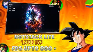 🚨 NEW NOTSTACK ULTRA LITE  BLUESTACKS  1000 FPS 🚨 WEAK PC NO CRASH ISSUE [upl. by Kirstyn193]