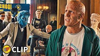 XMen Cameo  Wade Hugs Colossus Scene  Deadpool 2 2018 Movie Clip HD 4K [upl. by Ludmilla]