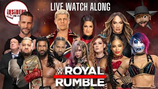 WWE ROYAL RUMBLE 2024  LIVE WATCH ALONG COMMENTARY amp REACTIONS  Insiders Pro Wrestling [upl. by Yeslah]