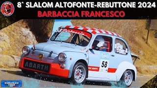 Barbaccia Francesco 8° Slalom AltofonteRebuttone 2024 [upl. by Narih715]