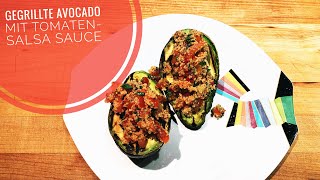 Gegrillte Avocado mit TomatenSalsa [upl. by Ennaeilsel]