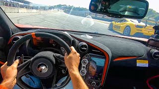 MCLAREN 765LT BEATS THE PORSCHE GT2 RS AT LAGUNA SECA RECORD LAPS [upl. by Sivra]