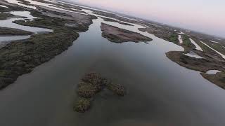 Marismas Chiclana de la Frontera  DJI Avata 2 Cinematic 4k video travel drone djidrones sunset [upl. by Darrow16]