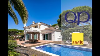 QP Savills  Ref 83686QP  Stunning 3bedroom villa in Pinheiros Altos [upl. by Hayalat]