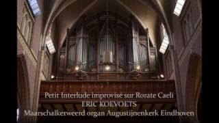 Petit Interlude improvisé sur Rorate caeli Eric Koevoets [upl. by Einohpets16]