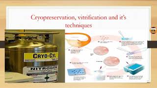 Cryopreservation and vitrification techniques for csir net in hindi [upl. by Aseen]