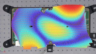 Optomet Laser Scanning Vibrometer Vibration Analysis of Printed Circuit Board [upl. by Aicinoid486]