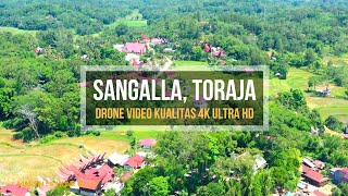 Video Drone Kualitas 4K Ultra HD Lampio  Sangalla Tana Toraja [upl. by Rehtnug]