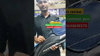 Customers review Lining axforce cannon pro100 original badminton foryou linning [upl. by Arand]