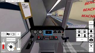 Roblox Trainways Central Suburbs Line Noghra to Beachport [upl. by Anire111]