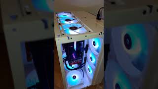 KEDIERS PC Case  ATX Tower Tempered Glass Gaming Computer Case with 9 ARGB FansC590 [upl. by Rodenhouse]