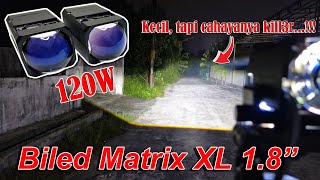 Review Projector Biled Matrix XL 18quot Bluelens 5060W [upl. by Schechinger]