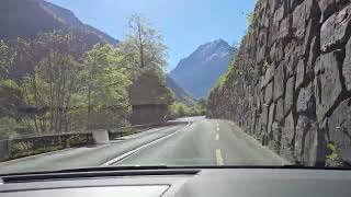 Driving from Wilderswil to Lauterbrunnen Switzerland May 2024 [upl. by Florence774]