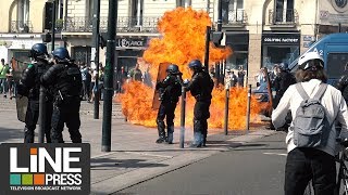 Gilets jaunes Acte 44  Nantes en ébullition  Nantes 44  France 14 septembre 2019 [upl. by Olga778]