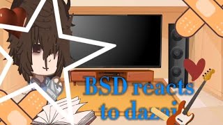 Bsd react to dazai 120 sub specialHalloween special bsd bungoustraydogsdazai dazaiosamu edits [upl. by Stephie]